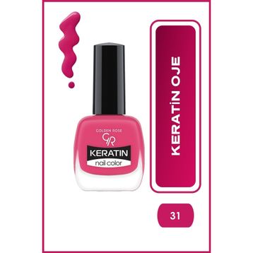 Golden Rose No:31 Keratin Nail Color
