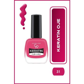Golden Rose No:31 Keratin Nail Color