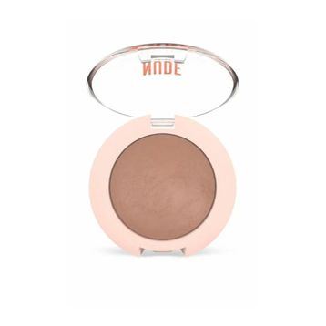 Golden Rose Nude Look Matte Baked Eyeshadow-Caramel Nude