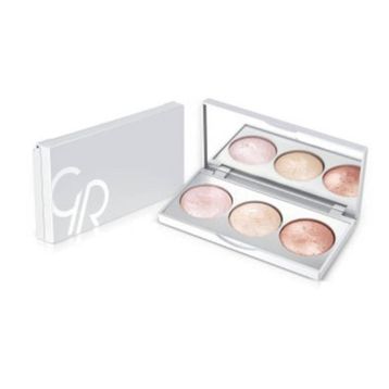 Golden Rose Strobing Highlighter Palette