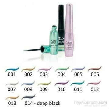 Golden Rose Style Liner Metallic 08 Eyeliner