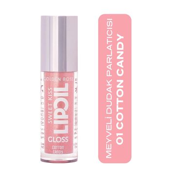Golden Rose Sweet Kiss No: 01 Cotton Candy Lip Oil Gloss Dudak Parlatıcısı