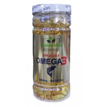 Goldevita Nutrition Omega-3 200 Kapsül Balık Yağı