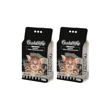 Goldlife 2x10 lt Adet Aktif Karbonlu Kedi Kumu
