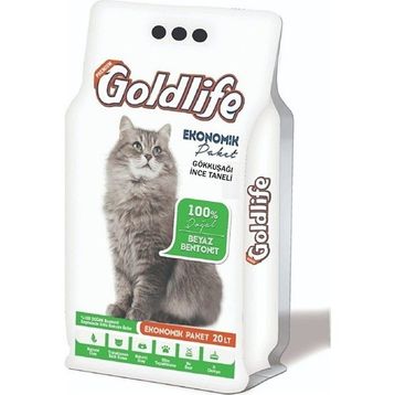 Goldlife Gökkuşağı İnce Taneli 20 lt Kedi Kumu