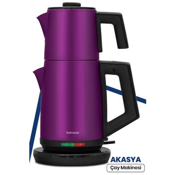 Goldmaster Akasya Violet XL Çay Makinesi