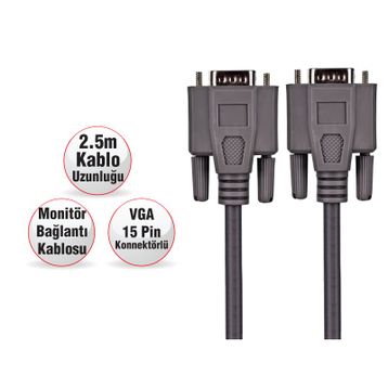 Goldmaster CAB-1216 VGA Kablosu