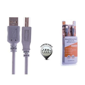 Goldmaster CAB-1221 Usb Printer Kablosu