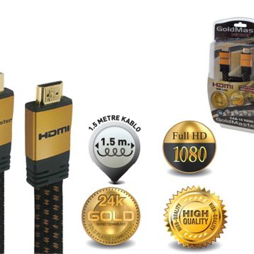 Goldmaster CAB-18 1.5 Mt HDMI-M/HDMI-M Kablo