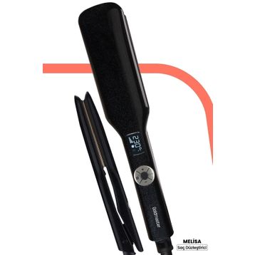 Goldmaster GM-7176 Melisa Siyah Keratin Katkılı Seramik Saç Düzleştirici