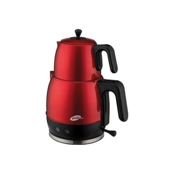Goldmaster GM-7340K Demlika Kırmızı Çay Makinesi