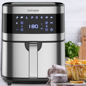 Goldmaster GM-7490 Superfry 7 lt Geniş Hazneli XXL Dokunmatik 8 Ön Ayarlı Airfryer