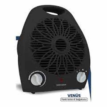 Goldmaster GM-7919 Siyah Venüs Fanlı Isıtıcı