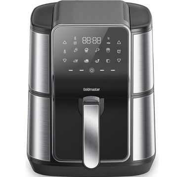 Goldmaster GM-8405 Gloria 7 lt Inox Geniş Hazneli XXL Dokunmatik 8 Ön Ayarlı Airfryer