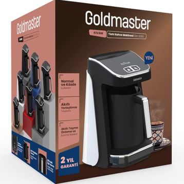 Goldmaster GM-9900B ProKıvam Beyaz Türk Kahvesi Makinesi