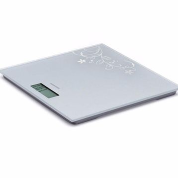 Goldmaster GM7175W Gri Çiçekli Elektronik Baskül