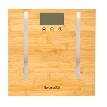 Goldmaster GM7189 Vücut Analiz Bambu Baskül