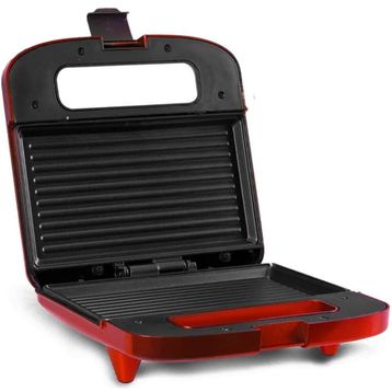 Goldmaster IN-6406 Nice Kırmızı Isınmaya Dayanıklı Tost ve Izgara Makinesi