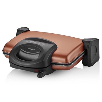 Goldmaster Lezzito 1750 Watt Granit Çıkarılabilir Plakalı 5 Kademe Isı Ayarlı Tost ve Izgara Makinesi