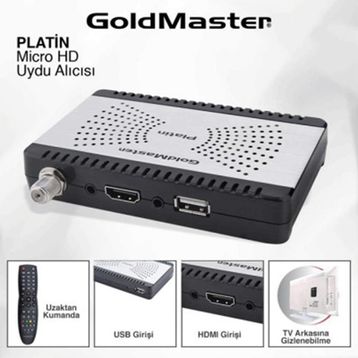 Goldmaster Micro HD-Platin Uydu Alıcı