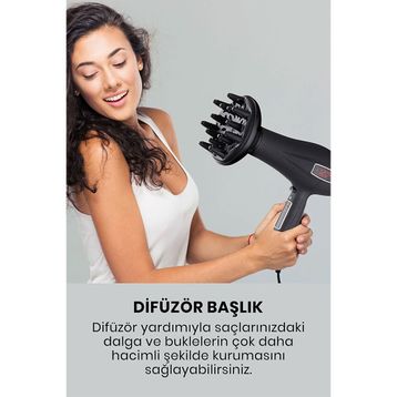 Goldmaster Revo Dokunmatik Kontrollü Saç Kurutma Makinesi