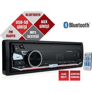 Goldmaster V700 Bt Bluetooth Radyo Oto Teyp