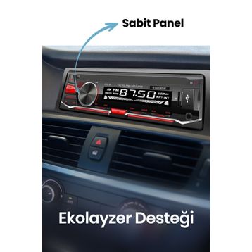 Goldmaster V700 Bt Bluetooth Radyo Oto Teyp