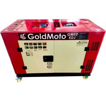 GoldMoto GM17KTDJ 17 KVA Trifaze Marşlı Kabinli Dizel Jeneratör