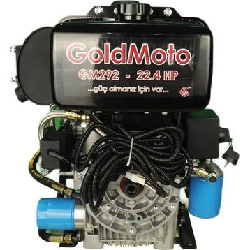 GoldMoto GM292F-G1 22.4 HP Konik Uzun Marşlı Mili Dizel Motor