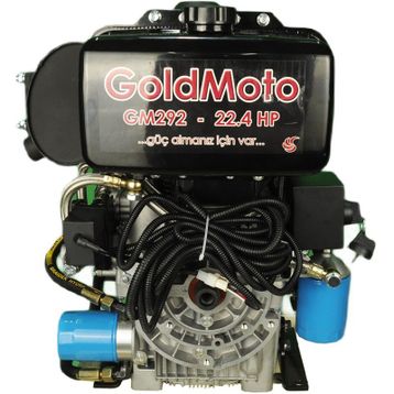 GoldMoto GM292F-G1 22.4 HP Konik Uzun Marşlı Mili Dizel Motor
