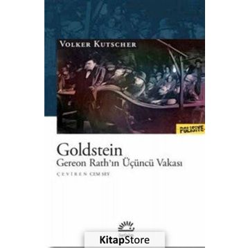 Goldstein - Gereon Rathın Üçüncü Vakası - Volker Kutscher