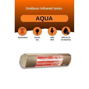 Goldsun Aqua Plus GSA20PLG Bej 2000 Watt Infrared Isıtıcı