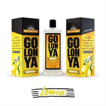 Golonya 250ml 80 Derece Lemon Kolonya Misket Limon Kokusu