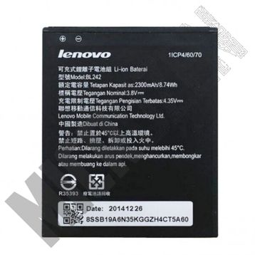 Gomax Lenovo A6010 BL-242 Uyumlu Batarya