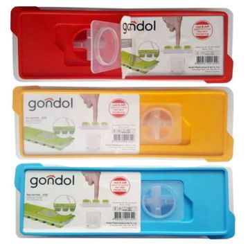 Gondol G-132 Bas-Parmak Yapışmaz Kapaklı Buzluk