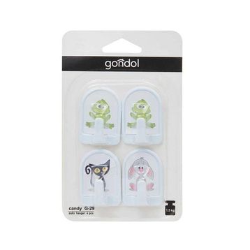 Gondol Handy Asorti 4'lü Pratik Askı