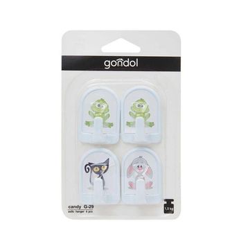Gondol Handy Asorti 4'lü Pratik Askı