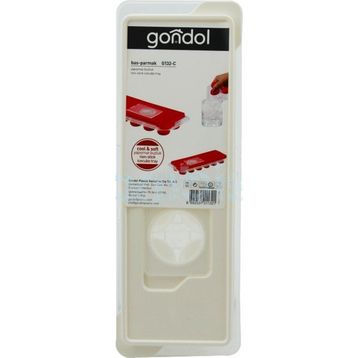 Gondol Kapaklı Silikon Buz Kalıbı