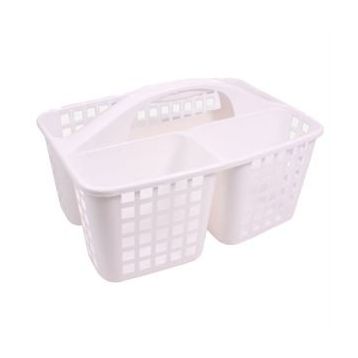 Gondol Plastik Bölmeli Beyaz Sepet