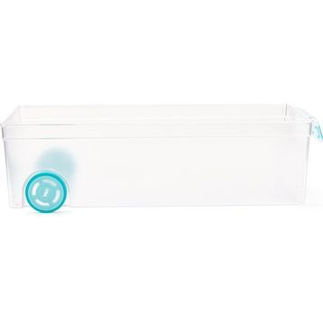 Gondol Roll In 16x31 cm Şeffaf Tekerlekli Buzdolabı Düzenleyici