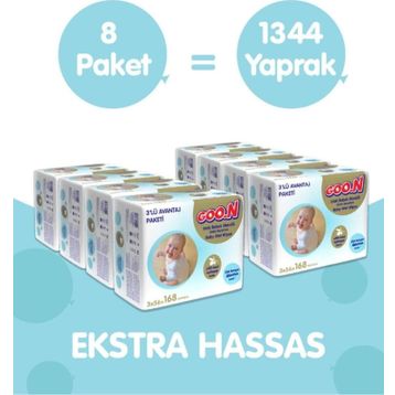 Goo.N 24x56 Adet Sensitive Islak Havlu