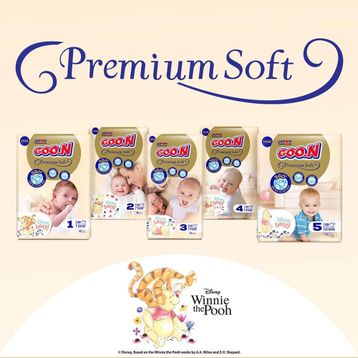 Goo.N Premium Soft No:3 Midi 152 Adet Bebek Bezi