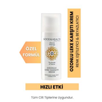 Good & Health Ozone Therapy Renk Eşitleyici 50 ml Leke Kremi