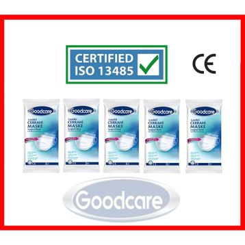 Goodcare 3 Katmanlı 10'lu Telli Cerrahi Maske
