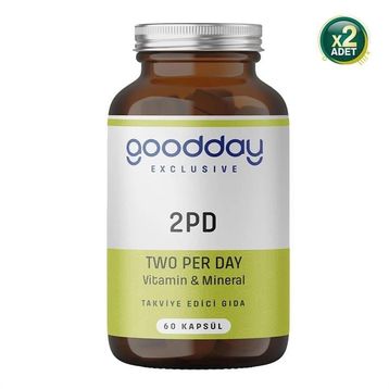 Goodday 2PD Two Per Day 60 Kapsül