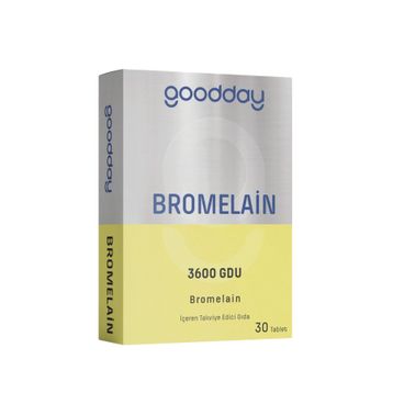 Goodday Bromelain 3600 GDU 30 Tablet