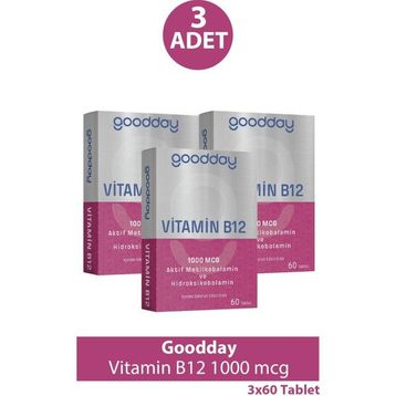 Goodday Vitamin B12 3x60 Tablet