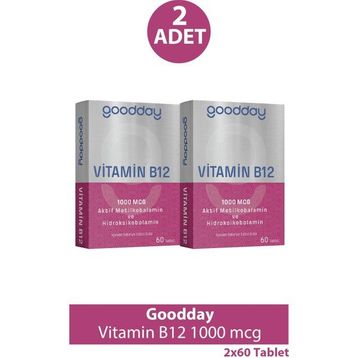 Goodday Vitamin B12 İçeren 60 Tablet