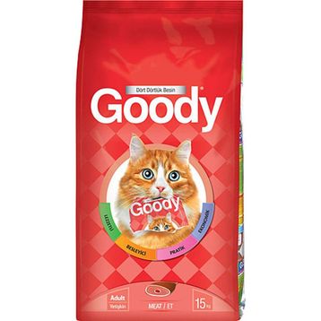 Goody Etli Yetişkin 15 kg Kuru Kedi Maması