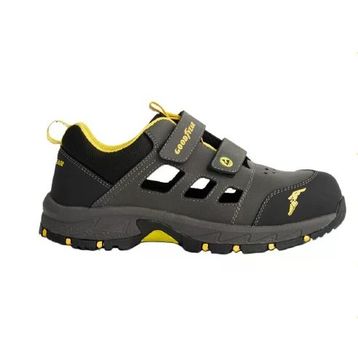 Goodyear Air Grey S1P ESD HRO BRN Fiberglas Burun Siyah İş Güvenliği Ayakkabısı